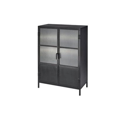 Jamie Young Company Armoire d'appoint vitrée 2 portes Vitrino in Hutches & Display Cabinets in Québec