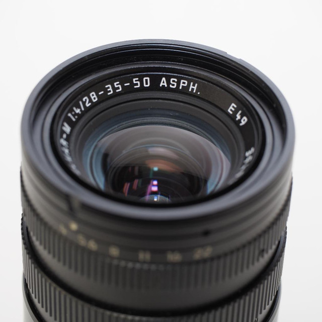 Leica Tri-Elmar-M lens 28 - 35 - 50 Asph. E49, 6 bit (Used ID-1766) in Cameras & Camcorders