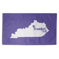East Urban Home Frankfort Kentucky Purple Area Rug