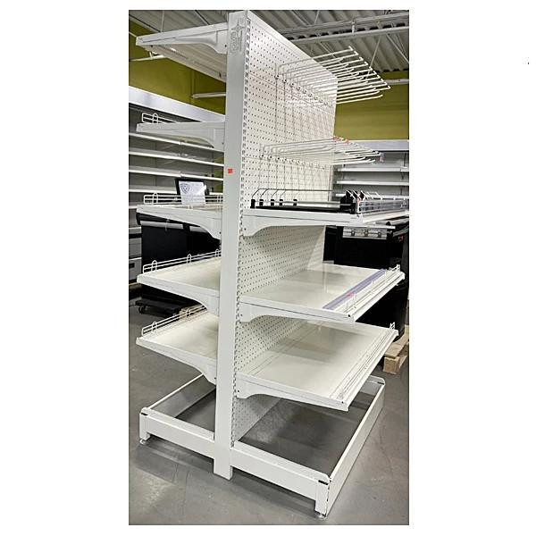 Standard Starter Double Sided 4 Shelf Included Heavy Duty Supermarket Shelf HBR-3008 in Industrial Kitchen Supplies - Image 4