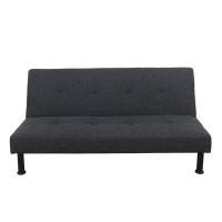 Leann Wall Whisperers Convertible Linen Sofa