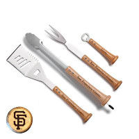 Baseball BBQ Home Run San Francisco Giants Grilling Tool Set