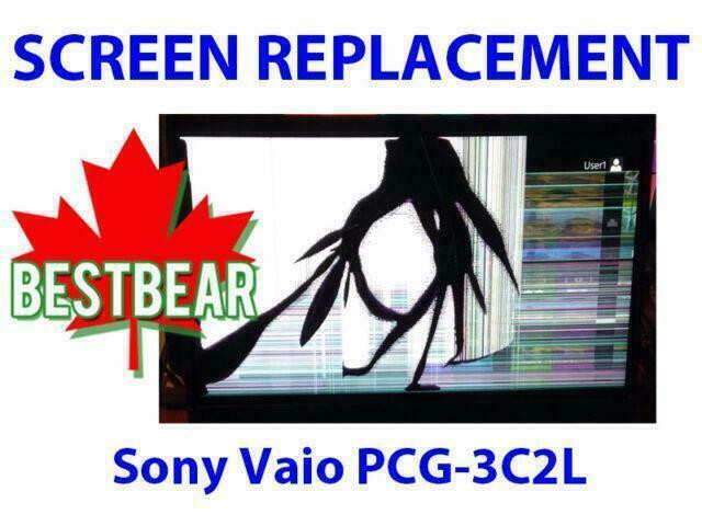Screen Replacment for Sony Vaio PCG-3C2L Series Laptop in System Components in Markham / York Region