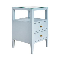 Worlds Away Roscoe 2 - Drawer End Table with Storage