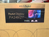 ASUS ProArt IPS 24.1 Monitor. Model PA248QV 24.1” WUXGA (1920 x 1200) 16:10. Brand New @MAAS_WIRELESS