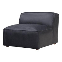 AllModern Astra Top Grain Leather Slipper Chair