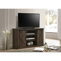 Red Barrel Studio 54" Wide TV Stand With Sliding Doors And Cable Management For Tvs Up To 54"