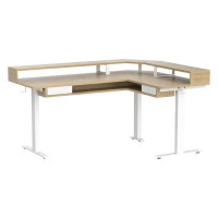 Accentuations by Manhattan Comfort Adjustable Standing Desk Modern Design Steel