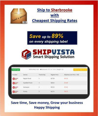 Cheapest Shipping Rates for packages to Sherbrooke