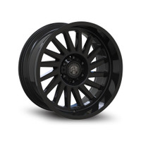 20x10 Thret Omega 902 Gloss Black wheels for Ford, RAM, GMC, Chevy