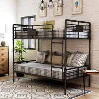 Furniture of America Twin Over Twin Standard Bunk Bed