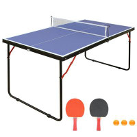 DYD DYD Foldable Indoor / Outdoor Table Tennis Table
