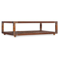 Bobo Intriguing Objects Knucklejoint Coffee Table w/ Basketweave Top