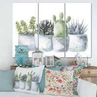 East Urban Home Cactus And Succulent House Plants I - Print