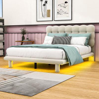 Ivy Bronx Golnaz Upholstered Platform Bed