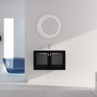 Ebern Designs Archisha 31.9 Single Bathroom Vanity with Top