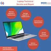 Laptop Repair and Technical Services -  We Fix and Replace Parts of all Brands of Laptops