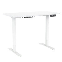SHOPPINGALL SHOPPINGALL Dual Motor Height Adjustable Electric Sit To Standing Desk 48 X 24 Inch Tabletop, 4 Memory Prese