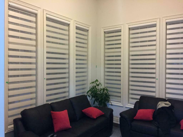 BEST WINDOWS COVERING!!! ZEBRA SHADES, ROLLER SHADES and MORE in Window Treatments in Mississauga / Peel Region - Image 2