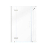 Ove Decors OVE Decors Endless TA1431300 Tampa, Corner Frameless Hinge Shower Door, 51 5/8 To 52 13/16 In. W X 72 In. H,
