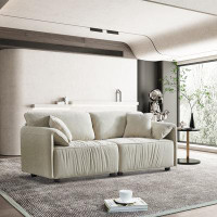 Latitude Run® Madderom 75.6''Modern Upholstered Sofa Couch