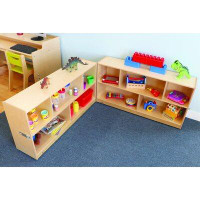 Whitney Brothers® Folding 10 Compartment Shelving Unit