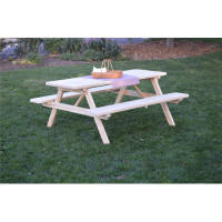 Latitude Run® Latisia Solid Wood Picnic Table