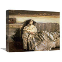 Global Gallery Repose by John Singer Sargent Wall Art on Wrapped Canvas