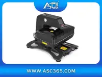 Summer Promotion 110V Pneumatic Heat Press Machine 3D Sublimation Vacuum  External Air Pump 110005