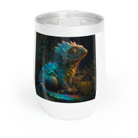Marick Booster Feathered Dragon Chill Wine Tumbler