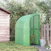 Greenhouses 56.25" x 46.5" x 83.5" Green