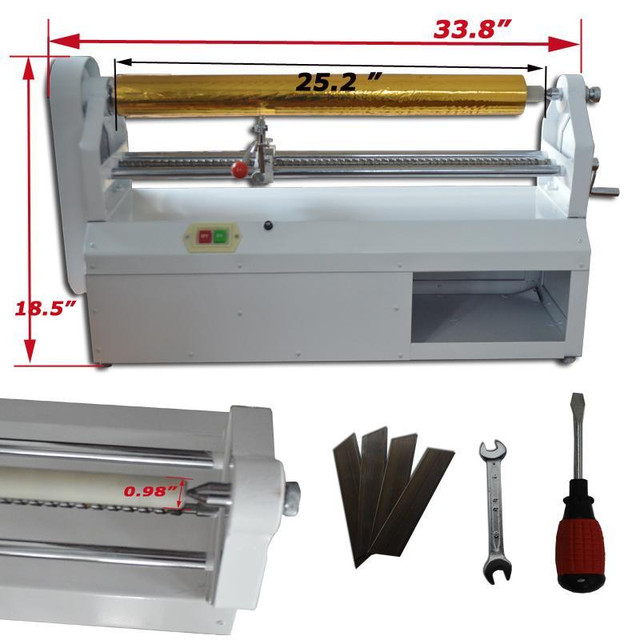 Open Box Electric Foil Paper Cutter 110V-370W #010029 in Other Business & Industrial in Toronto (GTA)