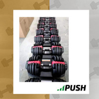 Adjustable 5lb to 52.5lb Dumbbells - Limited-time discounted offer