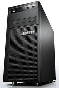 Lenovo ThinkServer TS440 Server Xeon E5 3.80GHz 32GB SSD+HDD MegaRAID Dual Ethernet Windows Server 2012 R2