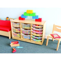 Whitney Brothers® 12 Compartment Cubby with Bins