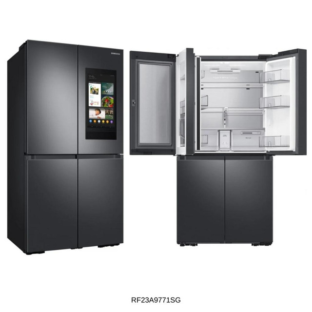Black Fridge with Ice Dispenser! Kitchen Appliance Sale in Refrigerators in Toronto (GTA) - Image 2