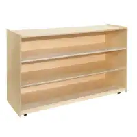 Wood Designs Open Shelf Display Storage Unit- 42"H