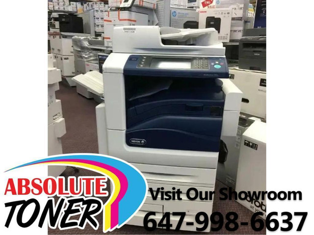 Xerox WorkCentre WC 7855i 7855 Color Copier Copy Machine MFP Printer Photocopier BUY Colour Xerox Copiers Printers dans Autres équipements commerciaux et industriels  à Ontario - Image 3