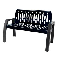 Made in Canada - Frost Products Stream Steel Park Bench