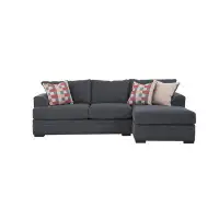 Latitude Run® Curnow 2 - Piece Upholstered Sectional