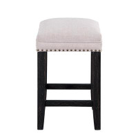 Red Barrel Studio Farmhouse 24In Height Barstools For Counter Island Upholstered Stools