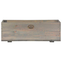 Foundry Select Huling Wood Elevated Planter