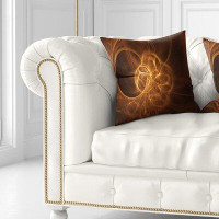 The Twillery Co. Abstract Softly Glowing Circles Pillow