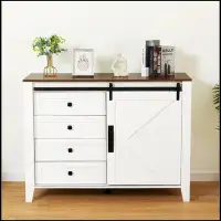 Ivy Bronx Drawer dresser cabinet,Sideboard,bar cabinet,Buffet server console