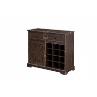 Rongeng Farmhouse Buffet Cabinet with Storage Sideboard with 2 Drawers