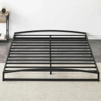 Latitude Run® Latitude Run® Heavy Duty Queen Size Metal Platform Bed Frame With 6'' Large Under Bed Storage Space