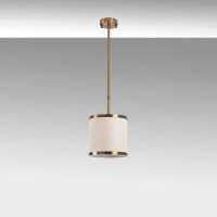 East Urban Home Oto 1 - Light Shaded Cylinder Pendant