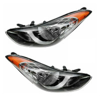 Hyundai Elantra 2011-2013 Headlights Headlamps lumière avant *** MONTRÉAL &amp; RIVE-SUD ***