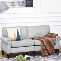 Double sofa 66.5''x28.25''x31.5'' Light Gray