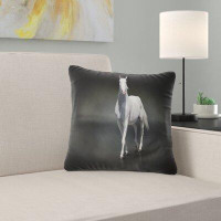 Made in Canada - East Urban Home Animal Isolated Horse Pillow